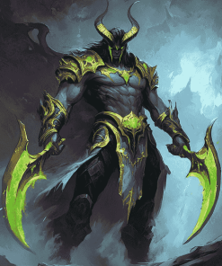 Illidan Stormrage Fantasy Diamond Painting