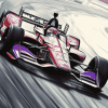 Indy Car Racing Enthusiast Diamond Painting