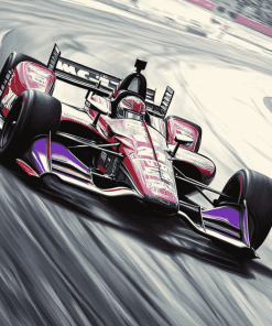 Indy Car Racing Enthusiast Diamond Painting