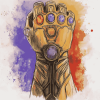 Infinity Gauntlet Superheroes Diamond Painting