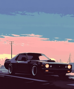 Initial D Anime Diamond Painting