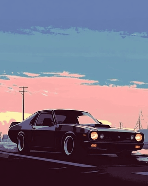 Initial D Anime Diamond Painting