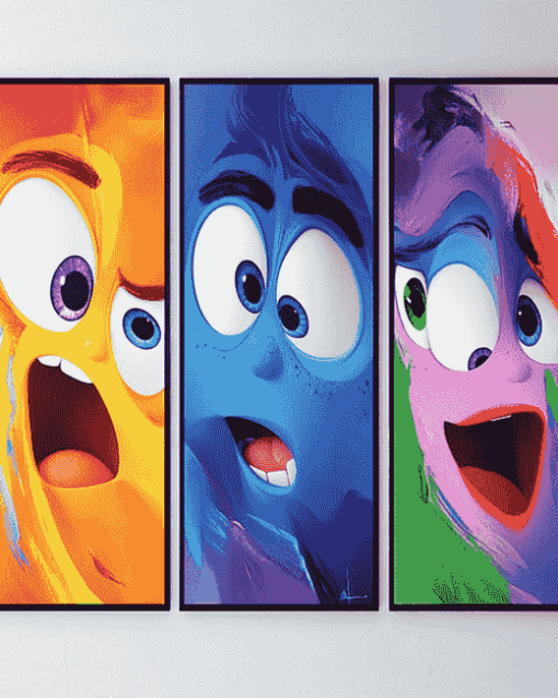 Inside Out Characters Diamond Painting