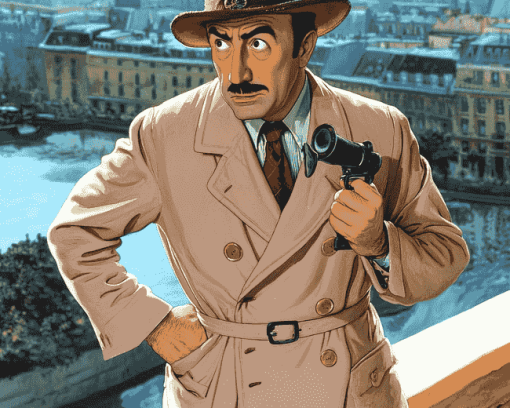 Inspector Clouseau Movie Diamond Painting