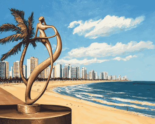 Iracema Seaside View Diamond Painting