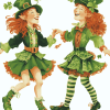 Irish Leprechaun Dance Diamond Painting