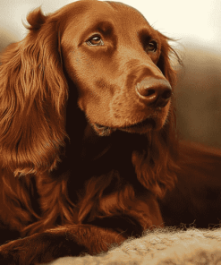 Irish Setter Puppies Diamond Painting