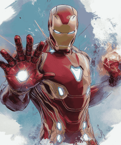 Iron Man Superhero Avengers Diamond Painting