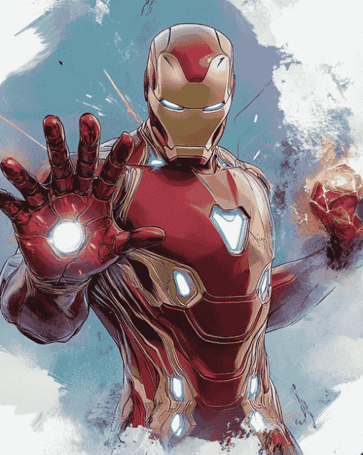 Iron Man Superhero Avengers Diamond Painting