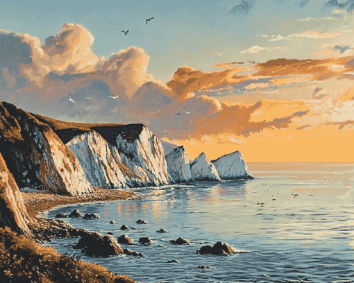 Isle Of Wight Seascapes Diamond Painting