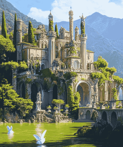 Isola Bella Palaces Diamond Painting