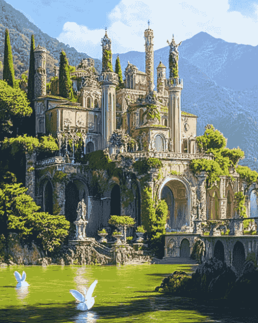 Isola Bella Palaces Diamond Painting