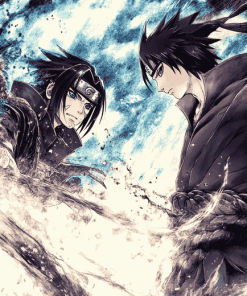 Itachi and Sasuke Anime Diamond Painting