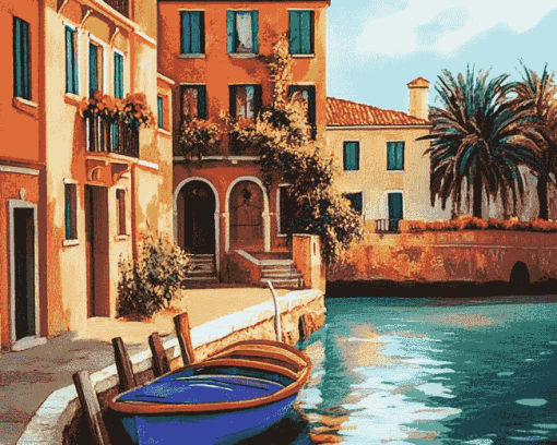 Italian Architecture Diamond Painting