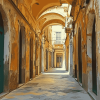 Italy Alleys in Mazara del Vallo Diamond Painting