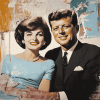 JFK Jacqueline Art Diamond Painting