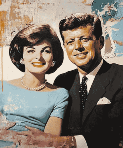 JFK Jacqueline Art Diamond Painting