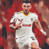 Jack Harrison Famous Footballer Diamond Painting