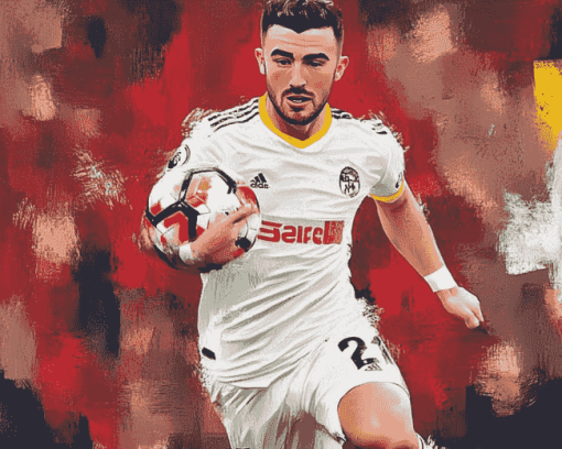 Jack Harrison Famous Footballer Diamond Painting