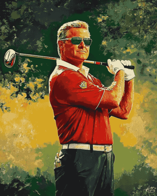 Jack Nicklaus Golf Icon Diamond Painting