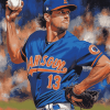 Jacob DeGrom Baseball Legend Diamond Painting