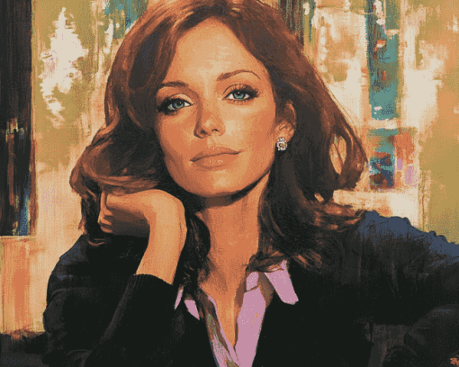 Jacqueline Smith Celebrity Style Diamond Painting