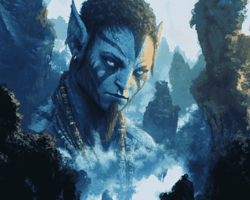 Jake Sully Avatar Movies Diamond Painting