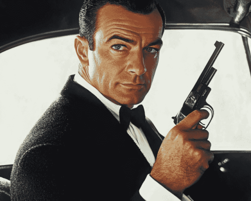 James Bond Character Diamond Painting