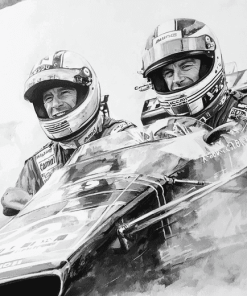 James Hunt Racing Legend Diamond Painting