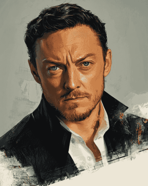 James Mcavoy Celebrity Diamond Painting