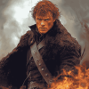 Jamie Fraser Outlander Diamond Painting