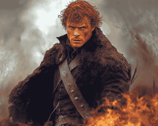 Jamie Fraser Outlander Diamond Painting