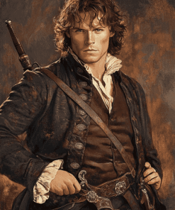 Jamie Fraser Outlander Series Diamond Painting