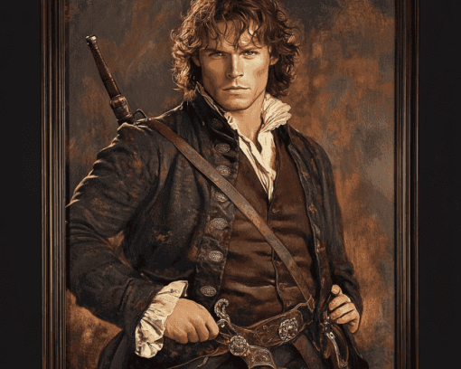 Jamie Fraser Outlander Series Diamond Painting