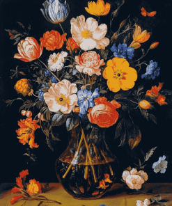 Jan Brueghel's Blooming Vase Diamond Painting