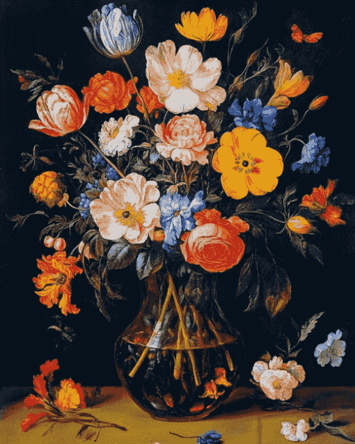 Jan Brueghel's Blooming Vase Diamond Painting