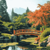 Japanese Mountain Gardens Diamond Painting