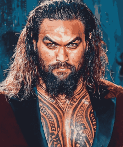 Jason Momoa Celebrities Diamond Painting