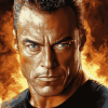 Jean Claude Van Damme Celebrity Diamond Painting