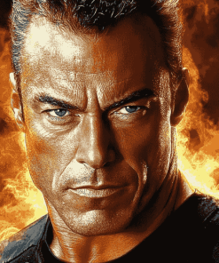 Jean Claude Van Damme Celebrity Diamond Painting