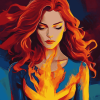 Jean Grey Animation Diamond Painting