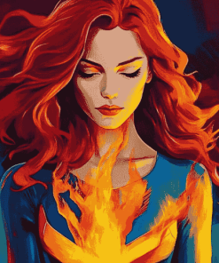 Jean Grey Animation Diamond Painting