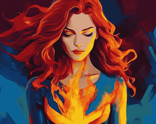 Jean Grey Animation Diamond Painting