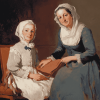 Jean Simeon Chardin Mother Daughter Diamond Painting