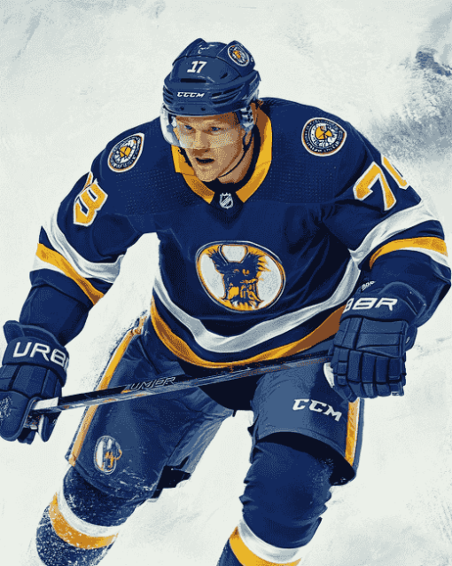 Jeff Skinner Ice Hockey Star Diamond Painting