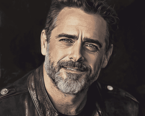 Jeffrey Dean Morgan Celebrity Diamond Painting