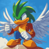 Jet The Hawk Sonic Diamond Painting