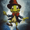 Jiminy Cricket Animation Diamond Painting