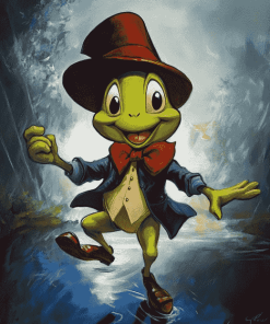 Jiminy Cricket Animation Diamond Painting