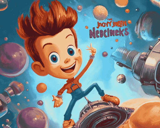 Jimmy Neutron Animation Diamond Painting